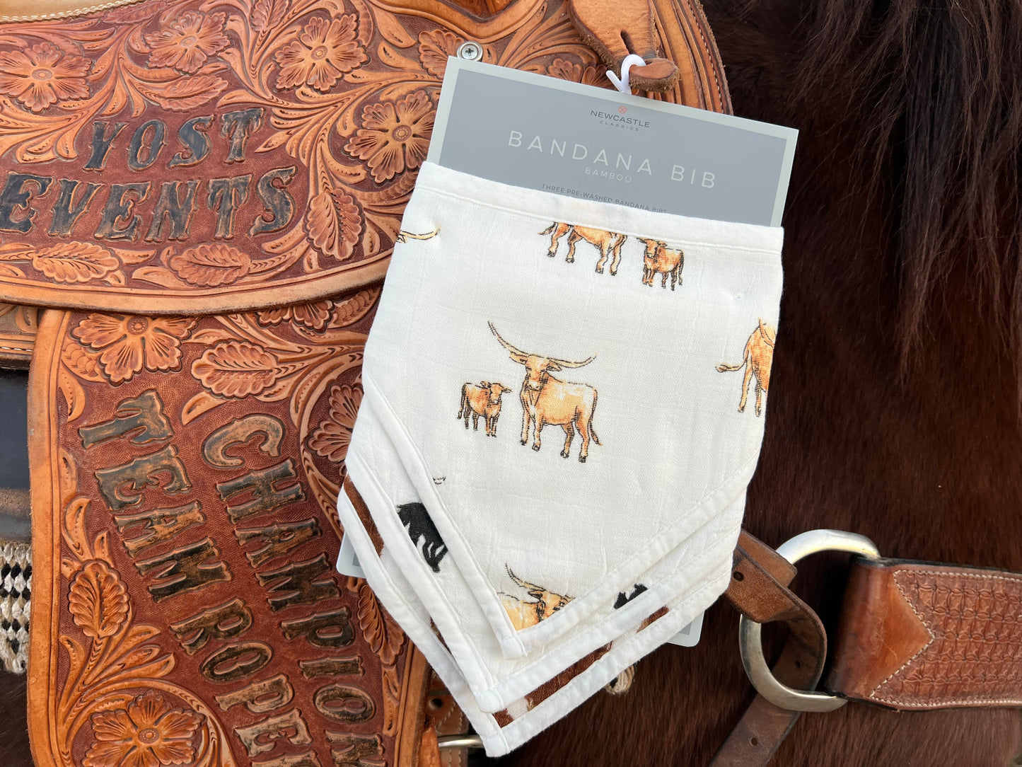 On The Range Bandana Bibs 3-Pack