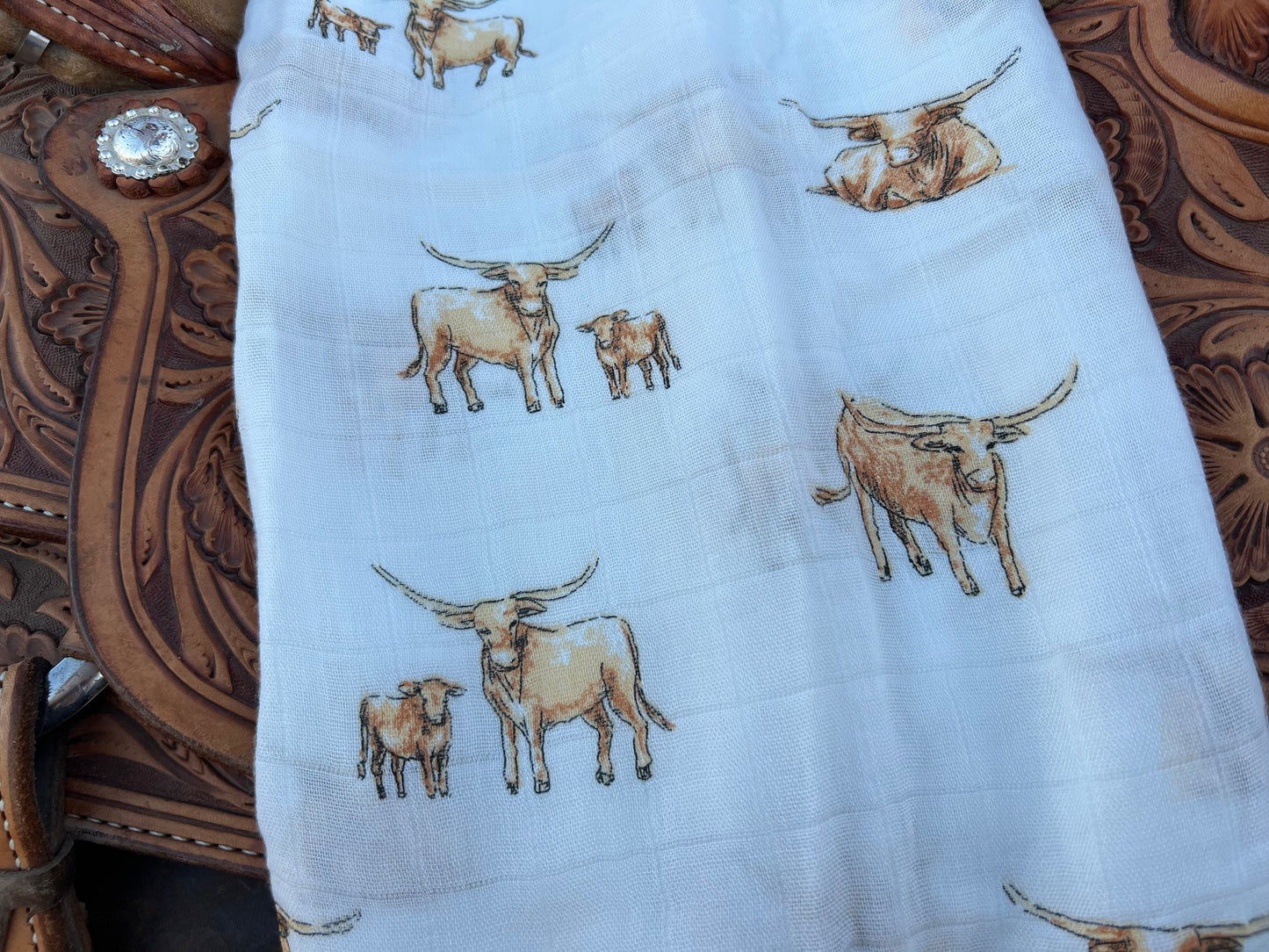 Longhorn Newcastle Swaddle