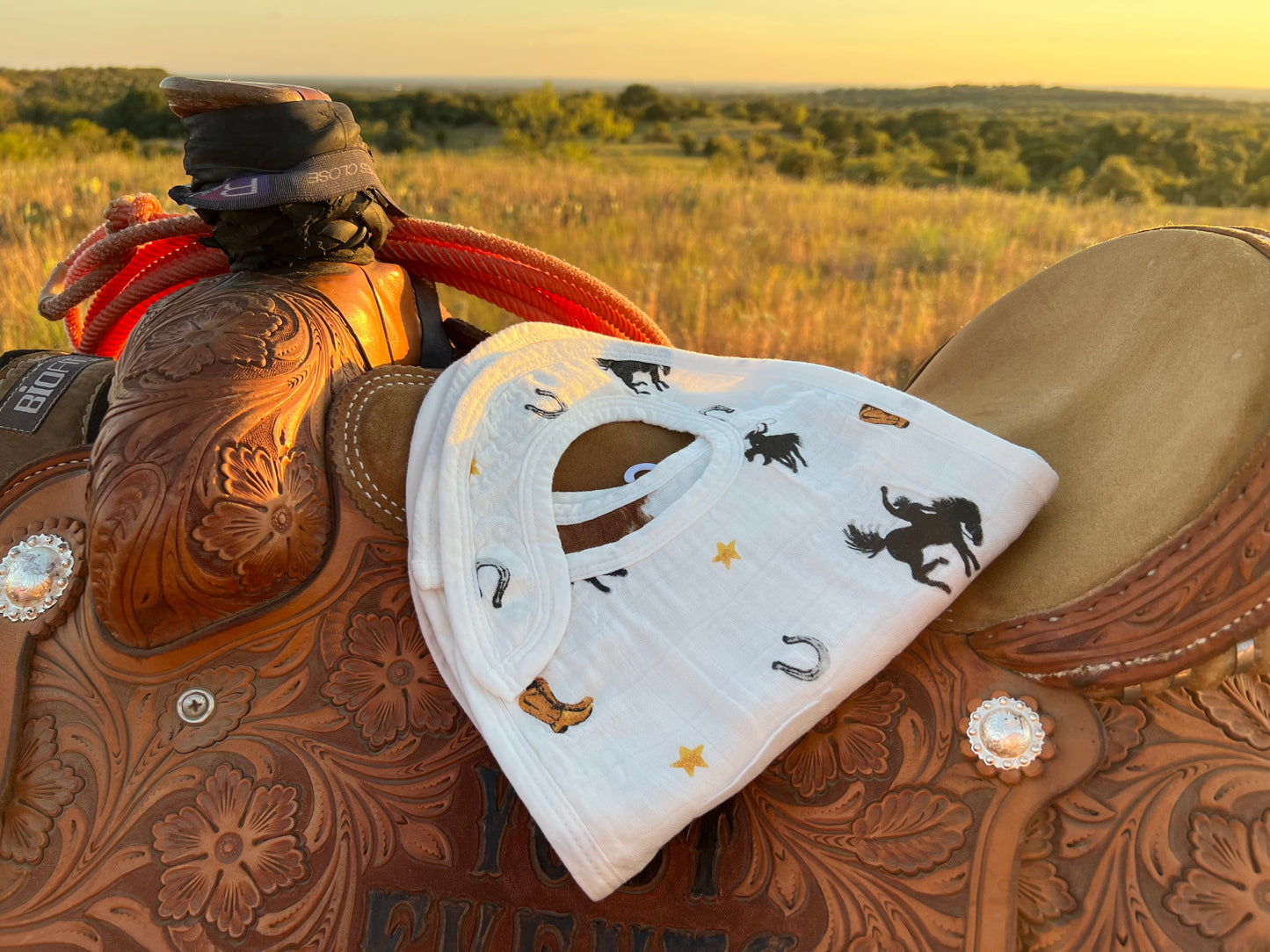 On The Range Snap Bibs 3-Pack